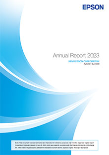 Annual Report Investor Relations Epson