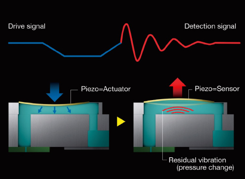 Nozzle self-diagnosis system