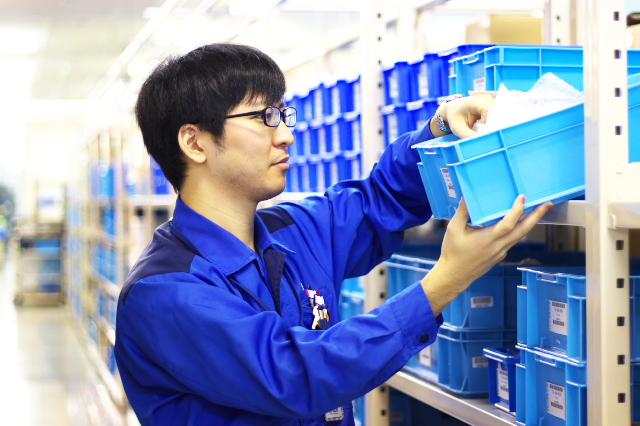 先輩社員の声(産業用印刷機生産管理部門)