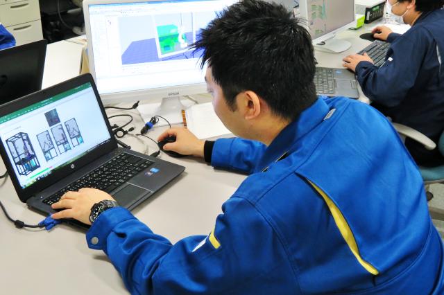 先輩社員の声(自動化技術開発部門)