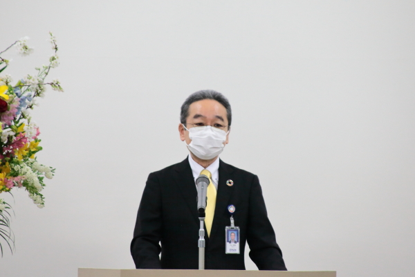 東北エプソン　2021年度入社式