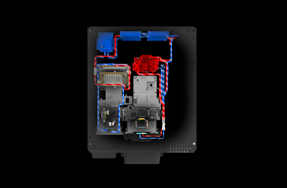 Total liquid coolin system
