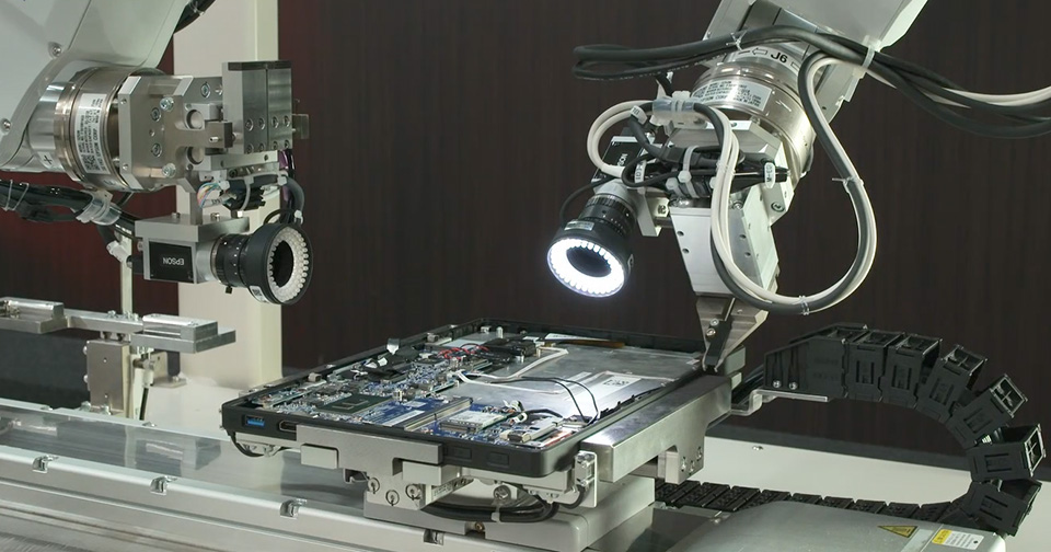 ロボットに搭載する力覚センサー